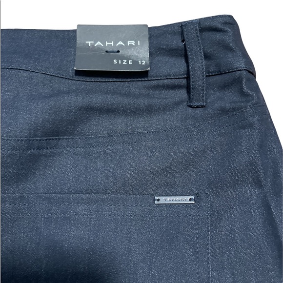 Tahari Trouser black pant 12/32 New with tag - Picture 5 of 9
